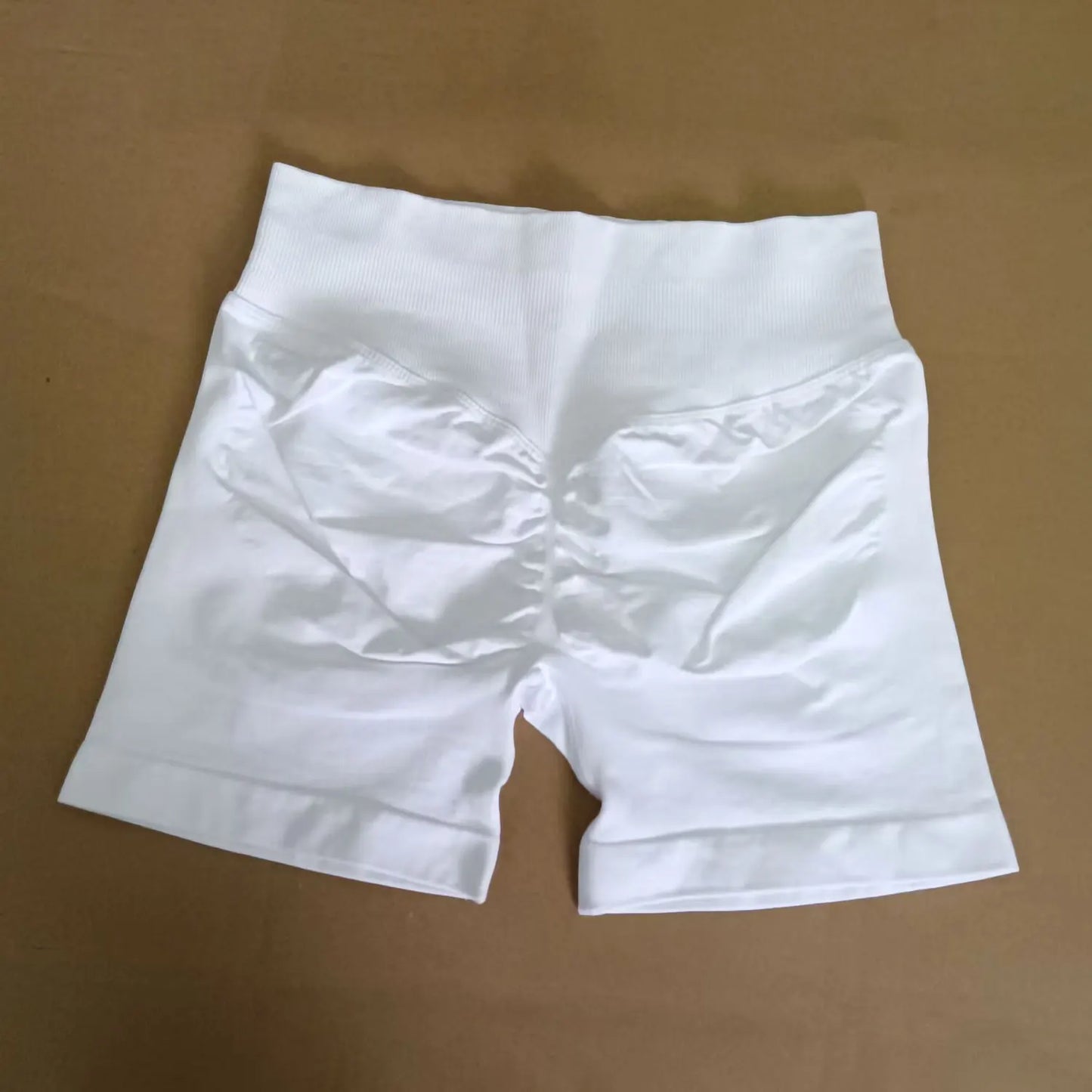 Women's 4.5" Biker Shorts | Scrunch Butt Seamless Yoga Gym Leggings