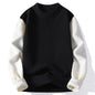 Sweater Men Autumn Winter Casual O-Neck Fashion Patchwork Long Sleeve Knitted Pullovers Mens Youthful Vitality Knit Sweaters