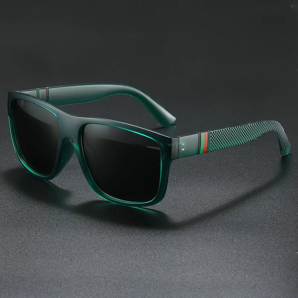 2PCS Polarized Sunglasses Brand Designer Vintage Sunglasses Man Fashionable Driving Sun Glasses Eyewear