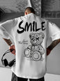 Men's Teddy Bear Print T-Shirt | Breathable Summer Top
