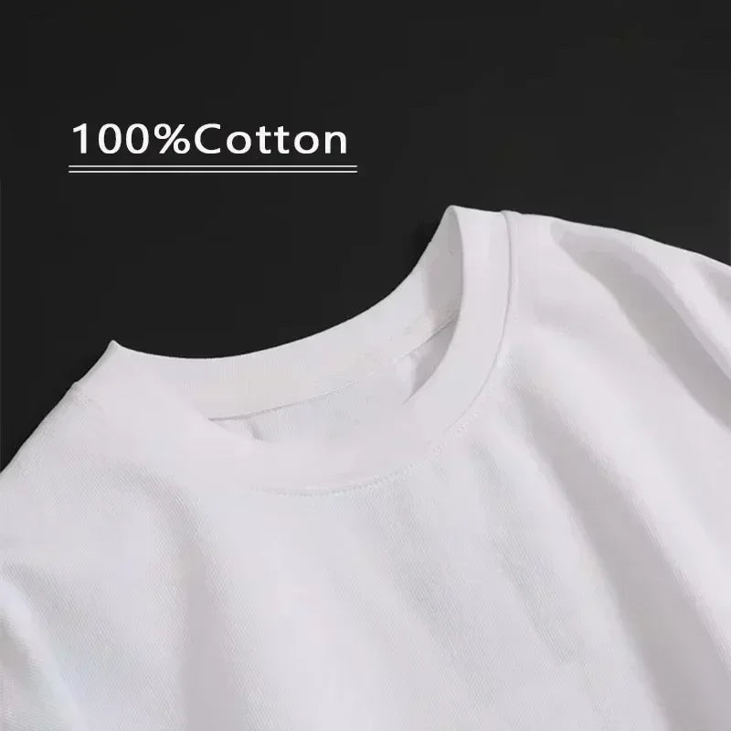 Trendy Luxury Brand Printed Short Sleeved T-shirt for Spring and Summer, Loose, Fashionable, Casual and Versatile T-shirt