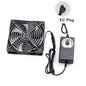 120mm 3000RPM Fan Cooling with Controller 12cm 12V 220V Btc Machine Chassis Workstation Cabinet Radiator Server Fan