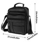 Men's PU Leather Crossbody Shoulder Bag – Summer Travel Chest Bag