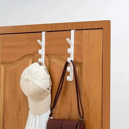 Over Door Clothes Hanger Rack - Purse & Bag Hooks