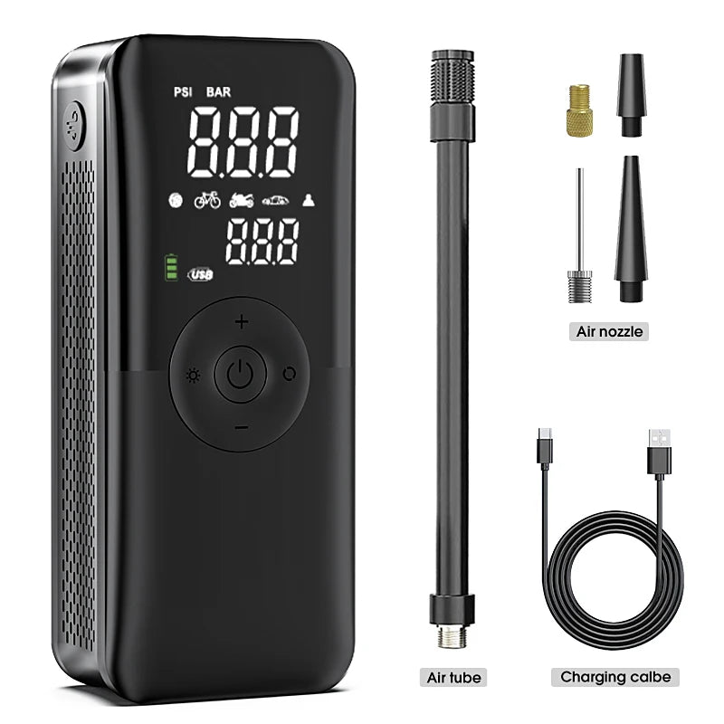 CARSUN Cordless Tire Inflator | Portable Air Pump