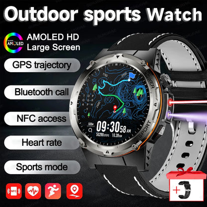 2025 NEU Beliebte Outdoor GPS-Tracker Sport Smartwatch Herren 500mAh NFC HD Anruf IP68 Tiefe Wasserdichte Uhr Herren Für Xiaomi Herren