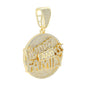 Iced Out Money & Family Pendant Necklace – Hip Hop CZ