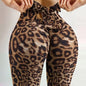 High Waist Sexy Schmetterlingsdruck Leggings Schleife Yoga Hose Schleifen Bandage Tights Damen Po Push-up Sport Fitness Yoga Legging