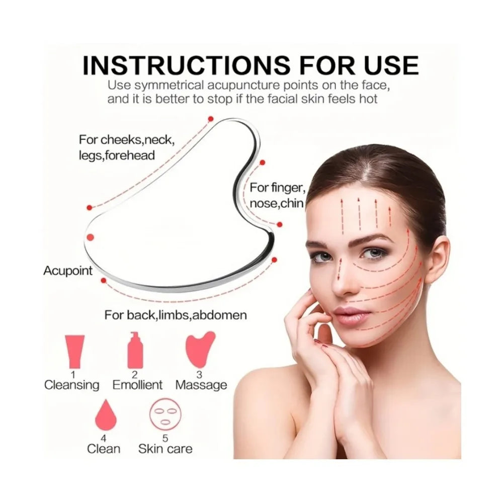 Ice Face Roller & Gua Sha Set | Skin Care Tool