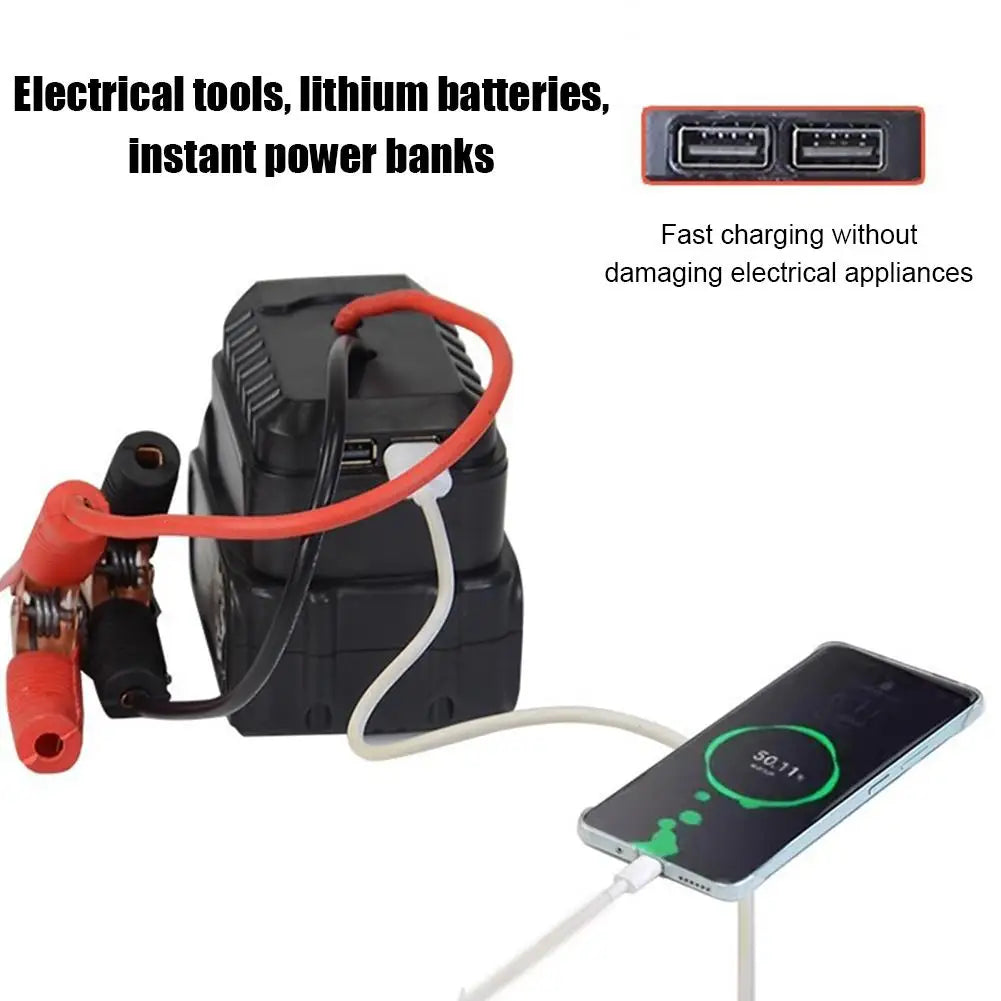 Car Jump Starter Clip | Makita Battery Adapter Booster