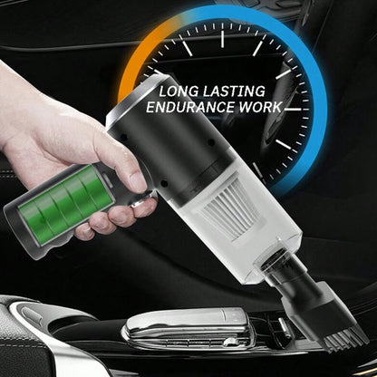 Teglex 3-in-1 Portable Vacuum Cleaner | USB Rechargeable | Car & Home