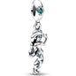 Disney Mickey Minnie Ice and Snow Princess Cartoon Series Pendant DIY Large Hole Zinc Charm Jewelry