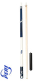 PERI 58-Zoll Younger Lover Billard Queue 12,5 mm Robuste Holzkonstruktion für Billard-Enthusiasten