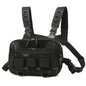 Tactical Chest Vest Bag Backpack Front Rig Pouch Outdoor Camping Cycling Hiking Hunting Climbing Fishing Lure Travel Fanny Pack