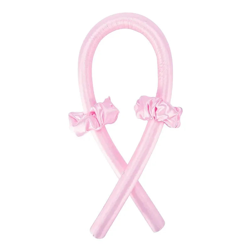 Hitzefreies Lockenstab-Stirnband Ohne Hitze Seidenlockenband Haarwickler Schlafendes Weiches Stirnband Faule Lockenwickler Haarstyling-Tools