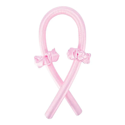 Hitzefreies Lockenstab-Stirnband Ohne Hitze Seidenlockenband Haarwickler Schlafendes Weiches Stirnband Faule Lockenwickler Haarstyling-Tools
