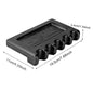 Portable Pool Snooker Billiards Holder Durable Plastic Billiard Rack Stick Stand Free Installation for Billiard Club Accessories