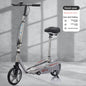 Wholesale Folding Kick Scooter with Shock Absorbers Dual Wing Design Commuting Portable Adult Student Scooter Kick Scooter