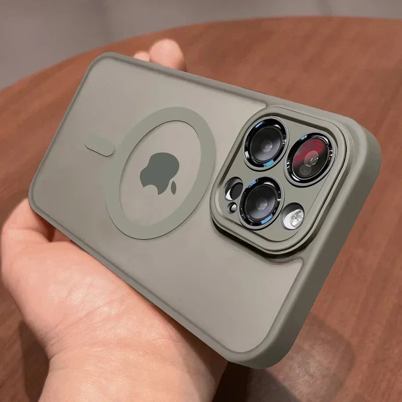 Matte Armor MagSafe Case iPhone 16 15 14 13 12 11