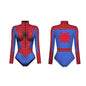 Women Spiderman Swimsuit Superhero Captain Marvel Bodysuit Anime Black Panther Cosplay Costume Long Sleeve Halloween Outfits