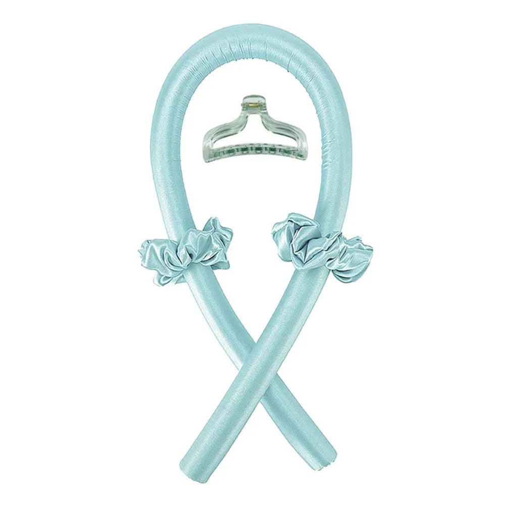 Hitzefreies Lockenstab-Stirnband Ohne Hitze Seidenlockenband Haarwickler Schlafendes Weiches Stirnband Faule Lockenwickler Haarstyling-Tools