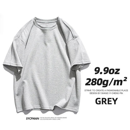 280gsm Oversized Heavy Cotton T-Shirt for Men