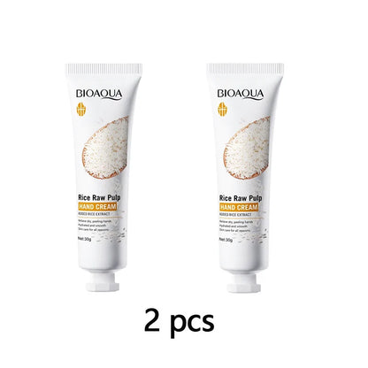 Reis Handcreme Volumenaufbauend Verjüngend Nährend Feuchtigkeitsspendend Erfrischend Nicht Fettende Handpflegecreme 30g