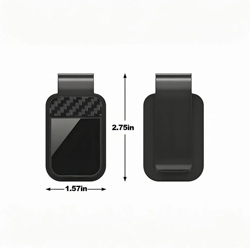 Car Sun Visor Sunglasses Clip & Eyeglasses Hanger