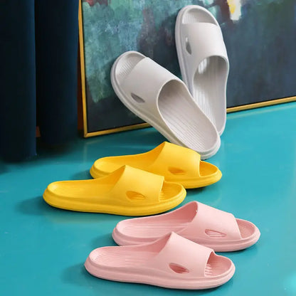 Non-Slip EVA Slides – Lightweight Open Toe Quick-Dry Slippers