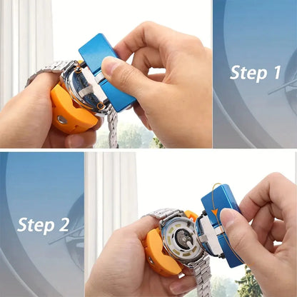 3 in 1 Repair Tool Set Watch Back Remover Tool Adjustable Opener Back Case Remover Watch Case Back Opener Repair Remover Holder