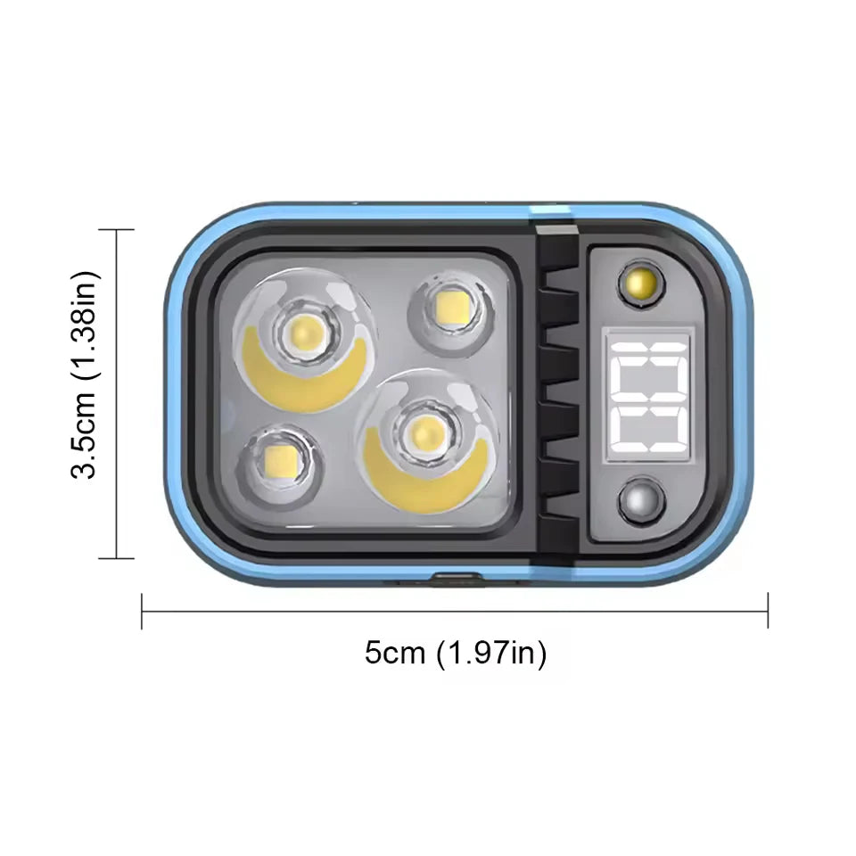 LED-Stirnlampe langlebige wiederaufladbare Lampen Hochleistungs-LED-Taschenlampen Nextorch Stirnlampe auf der Stirn Taschenlampe Helm