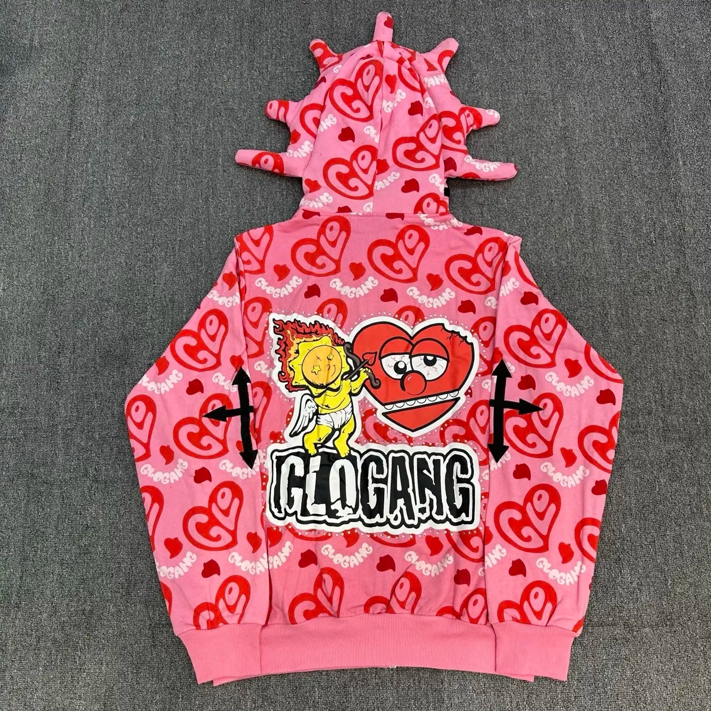 Designer Zipper Hoodie Soft  Cotton Pullover Sweater Casual