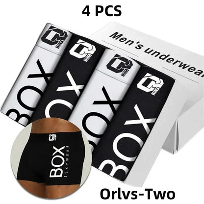 ORLVS Men's 3D Pouch Boxer Briefs – Soft Cotton 1-4 Pcs