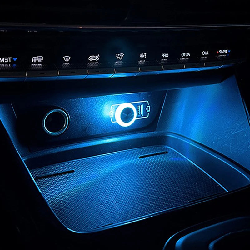 Portable Car USB Ambient LED Atmosphere Light