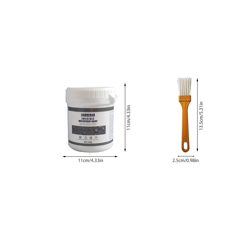 100g/300g/500g Invisible Waterproof Agent Transparent Sealing Coating Leak-Free Sealant Home Toilet Repair Tool