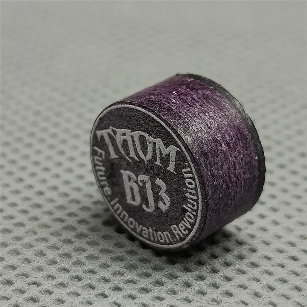 Taom BJ3 Break Jump Tips 14.5mm Professional Break Cue Mult layers leather Super Hard Break & Jump cue tip Billiard Accessories