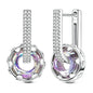 925 Sterling Silver Hoops Earrings Hypoallergenic Hoops Earrings With Zirconia Fashion High Quality Jewelry for Women Girls