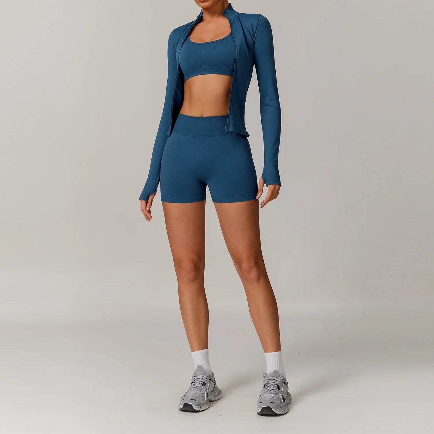 2/3PCS Yoga Seamless Set Sexy Gym Clothes Sportswear Yoga Suits For Women's Tracksuit Fitness Set Tracksuits Sports Yoga Bra Gym