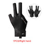 NOFOXO Open Finger Pool Glove - Breathable Snooker Billiard Glove
