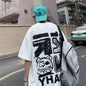 Men's Cartoon Graffiti Print T-Shirt | M-8XL