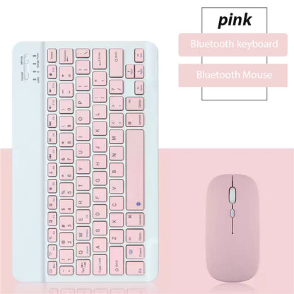 Mini Bluetooth Keyboard & Mouse for iPad Tablet Phone