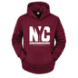 New Autumn And Winter Men's Casual Fashionable Comfortable Letter Printed Long Sleeved Hooded Versatile Sportswear Pullover