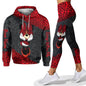 Customized Name Mickey Hoodie Women Hoodie Set Mickey Yoga Pants Sweatpants Women Disney Yoga Hoodie Leggings Fashion Sportswear