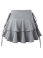 2025 Neuer einfarbiger Rock Damen Sommer Mode Outdoor Vielseitiger High Waist Slim Fit Elastischer Bund Kurzer Rock Ware auf Lager