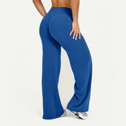Oner Active Flared Leggings Leggings mit geradem Bein Damen Wide-Leg Pants Yoga Atmungsaktive Fitnesskleidung Vielseitige Freizeithose
