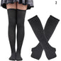 1 Set Damen Mädchen Overknee Lange Gestreifte Bedruckte Oberschenkelhohe Baumwollsocken Armstulpen Handschuhe Süße Niedliche Plus Size Overknee-Socken
