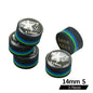 KONLLEN Cue Tips Rainbow Tips 11/14mm Multilayer Cuetips Snooker Hardness S/SS/SX/M/MH/H Pig Skin CRICAL Cue Tip Accessories