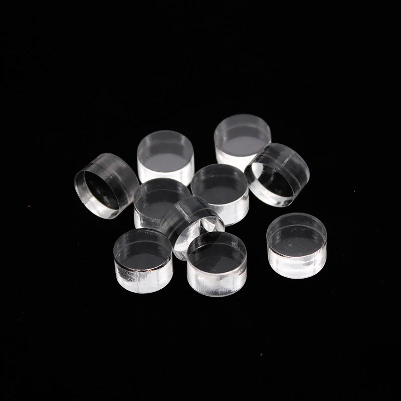 13mm Arcrylic Transparent Pool Billiard Cue Tip Accessory