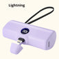 Liboer Schnelllade Powerbank LED-Anzeige Externe Mobile Batterie für iPhone Samsung Xiaomi OPPO Kompakte Powerbank