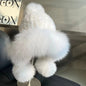 Real Mink Fur Hatfor Women Woven Fur Fisherman Hat With Fox Fur Ball  Thickened Warm Ear Protection Hat Hand Beanies Bonnets Cap
